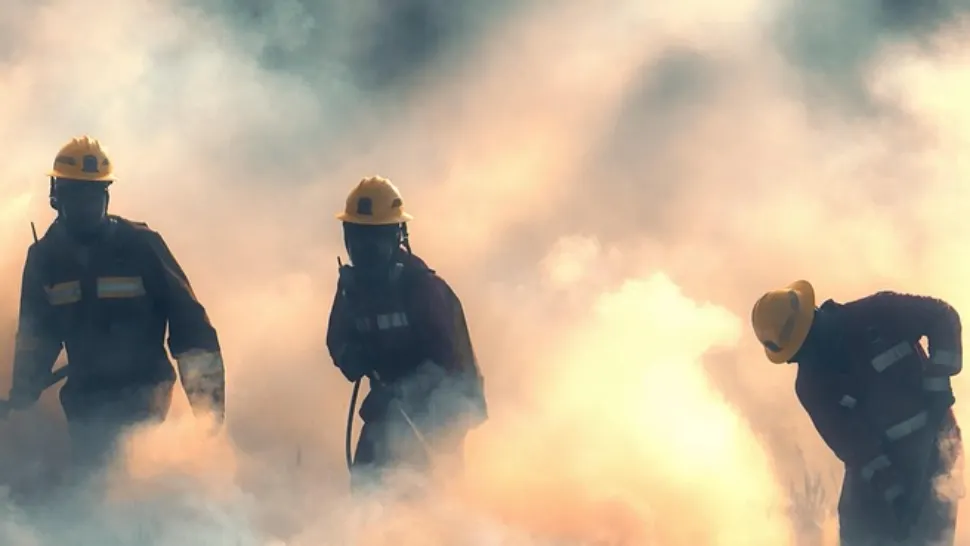 Incendiu în județul Suceava. Șapte hectare de vegetație uscată au fost mistuite de flăcări