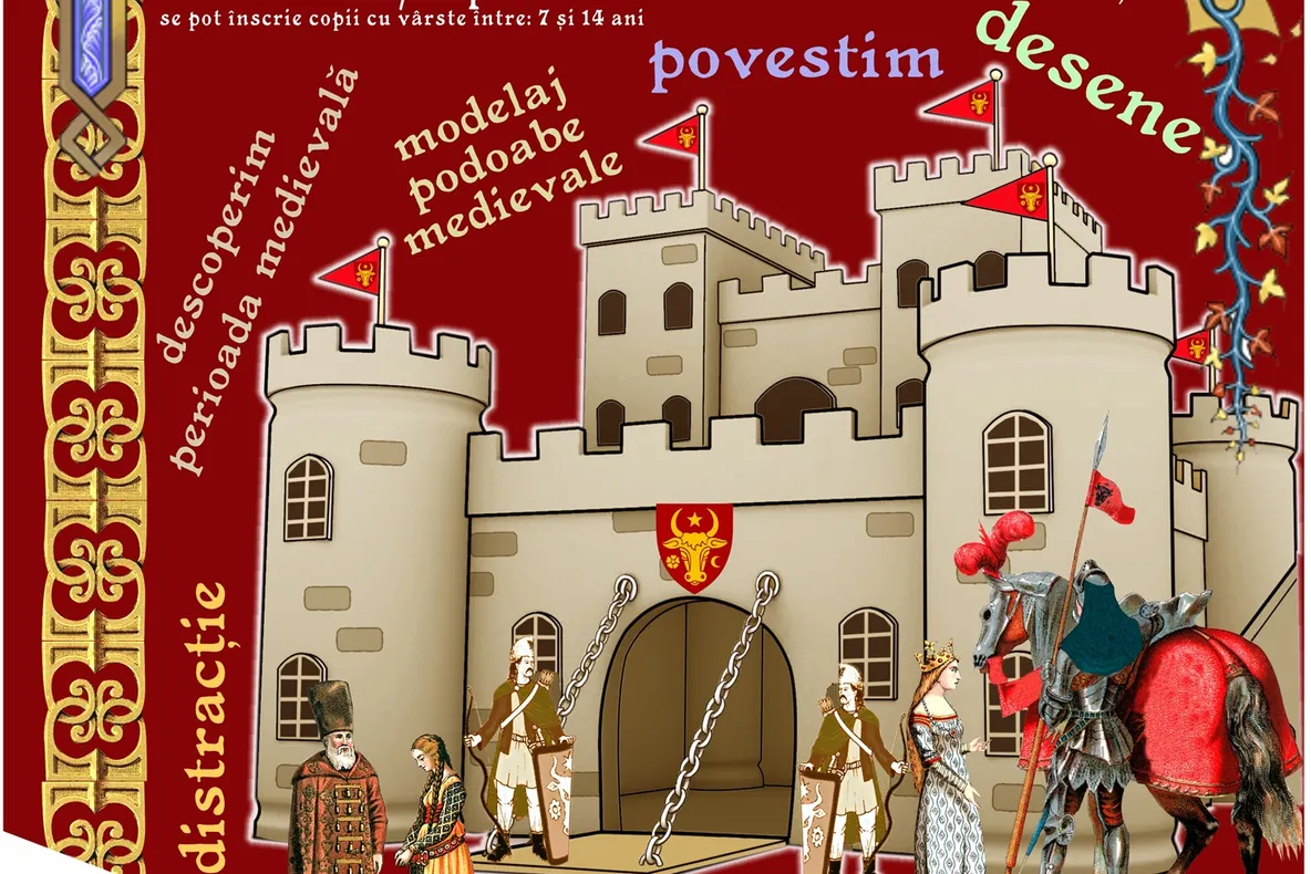 Cetăți, domni și domnițe, în ultima săptămână de vacanță la Cetatea de Scaun a Sucevei