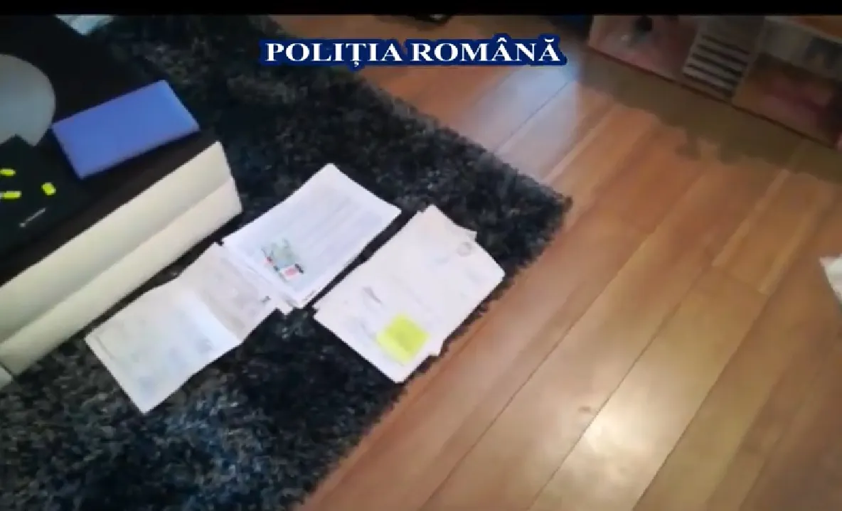 Percheziții în județele Timiș, Arad și Suceava. Patru persoane au fost reținute