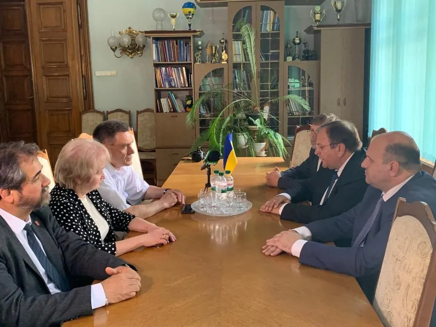 Gheorghe Flutur, vizită oficială în Regiunea Cernăuți