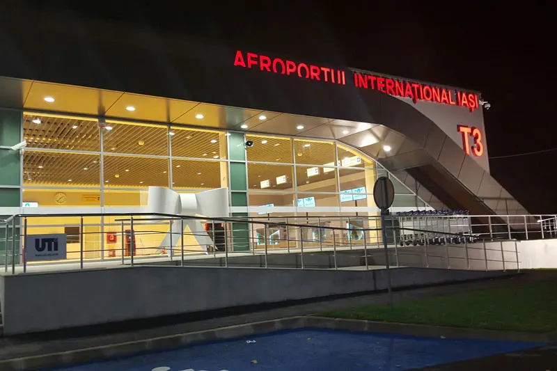 Aterizare cu probleme la Iași. În avion se afla și Gheorghe Flutur