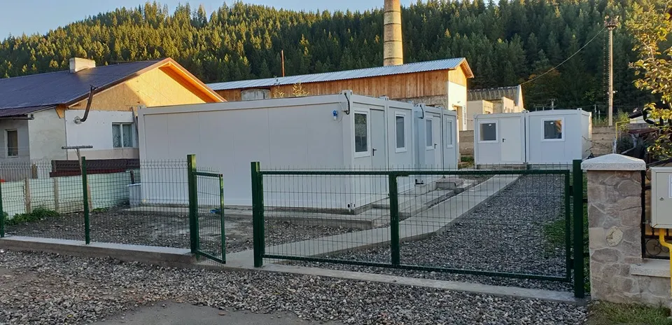 Locuințe modulare pentru victimele violenței în familie, la Câmpulung Moldovenesc FOTO