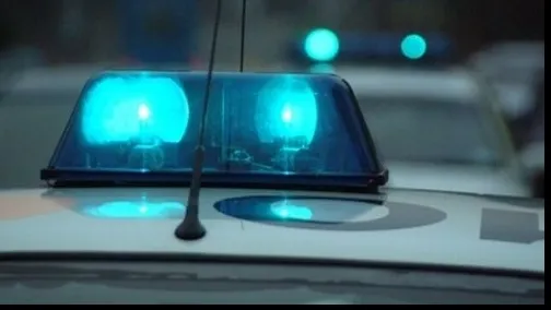 Cu poliția pe urme, un tânăr a ajuns cu mașina într-un lan de grâu