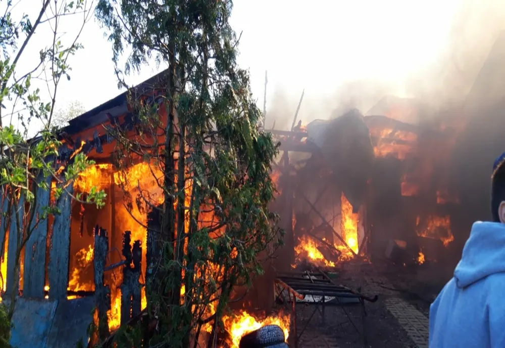 Incendiu în comuna Frătăuții Vechi 