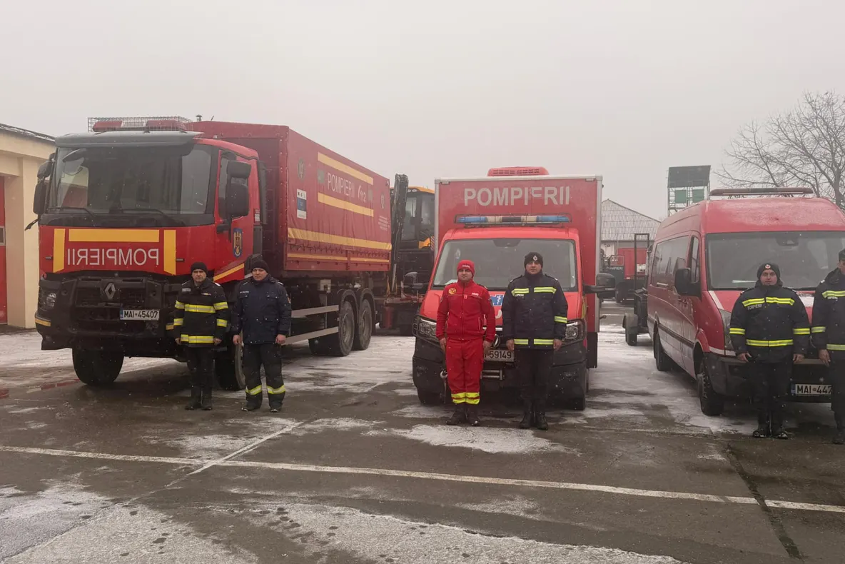 ISU Suceava trimite echipaje în sprijinul Brăilei pentru codul portocaliu