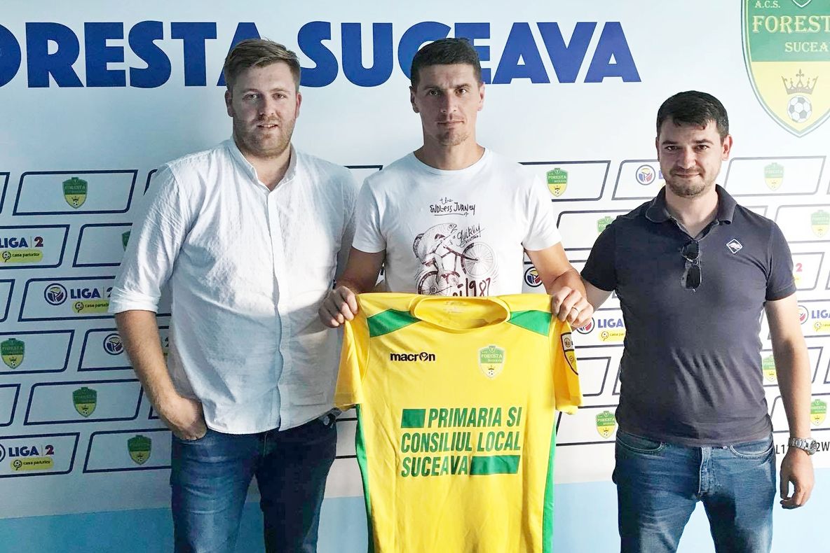 Fundașul central Andrei Vițelaru a semnat cu Foresta Suceava