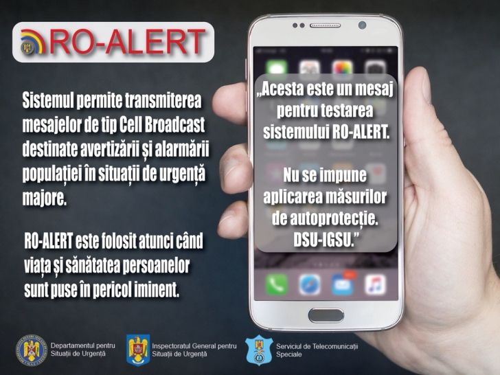 Sistemul RO-ALERT testat în județul Suceava Video