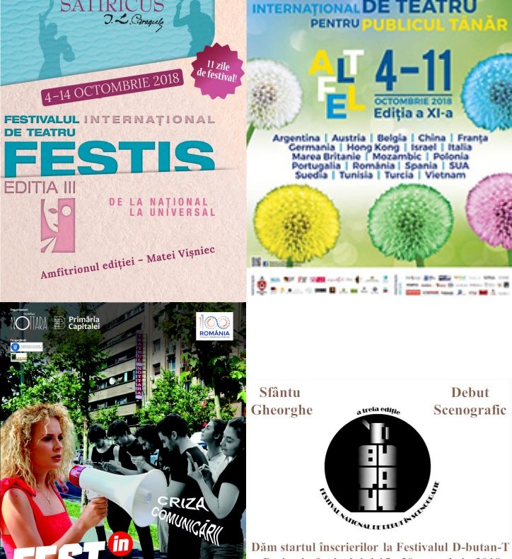 Teatrul „Matei Vișniec” Suceava, patru turnee în luna octombrie