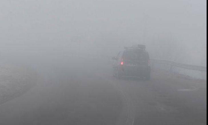 Cod galben de ceață pentru mai multe localități din județul Suceava