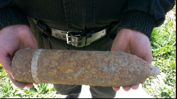 Proiectile provenite din Primul Război Mondial descoperite la groapa de gunoi de pe Mestecăniș