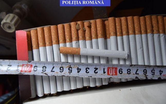 Aproximativ un milion de pachete cu țigări de contrabandă confiscate la Vama Siret FOTO