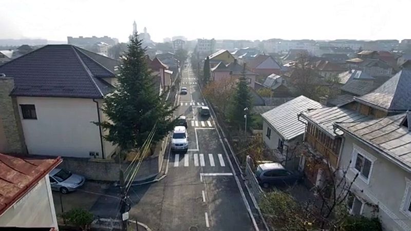 Proiectul pentru „Strada Zebrelor”, avizat de Poliție, prevedea șase treceri de pietoni