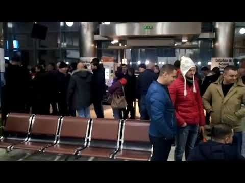 VIDEO Patronii firmelor de transport au închiriat un avion și au plecat să protesteze la Bruxelles