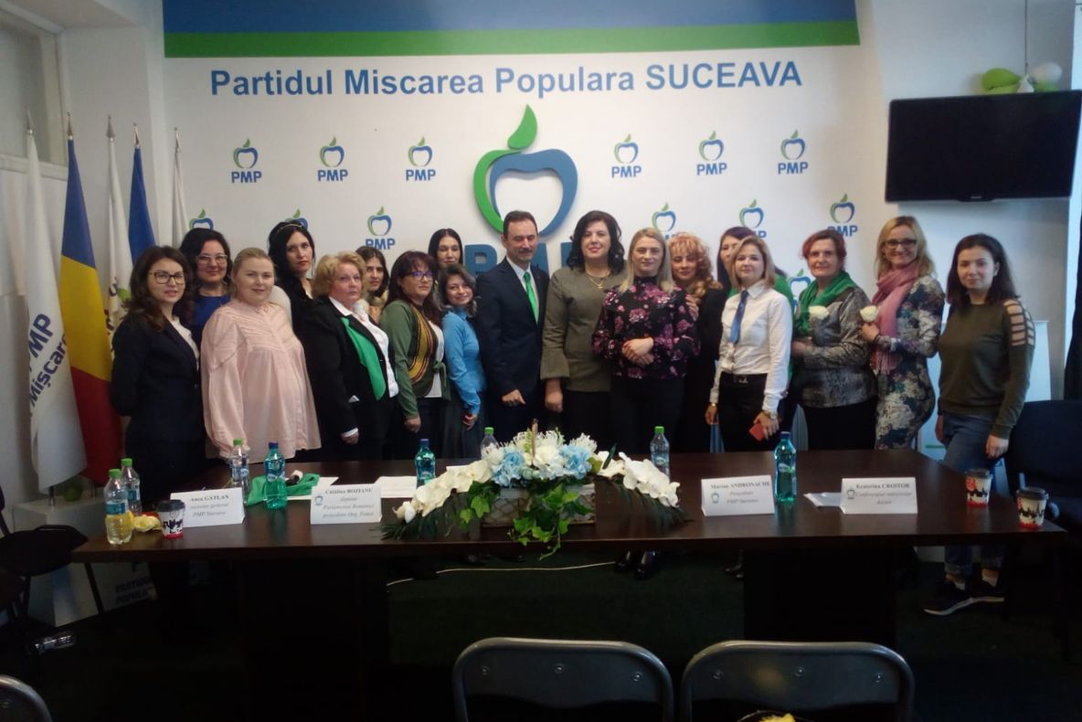 Vot pentru conducerea organizației de femei a PMP Suceava