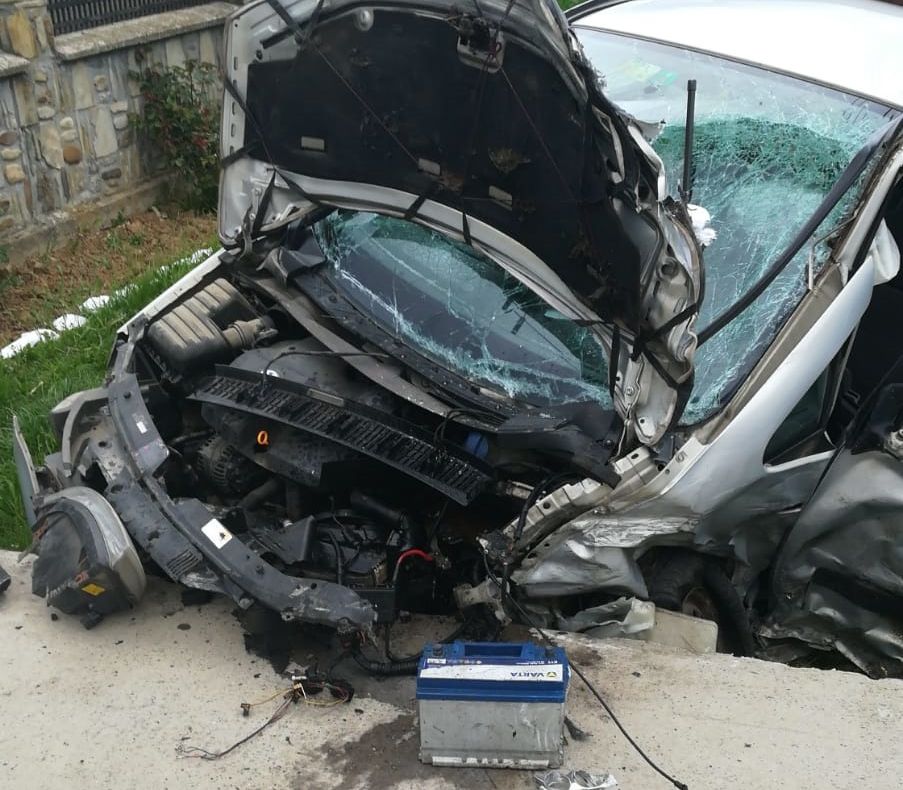 Accident grav la Baisa. Printre victime și suceveni FOTO