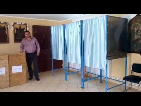 VIDEO Secții de votare amenajate în praznicare în două sate din Suceava