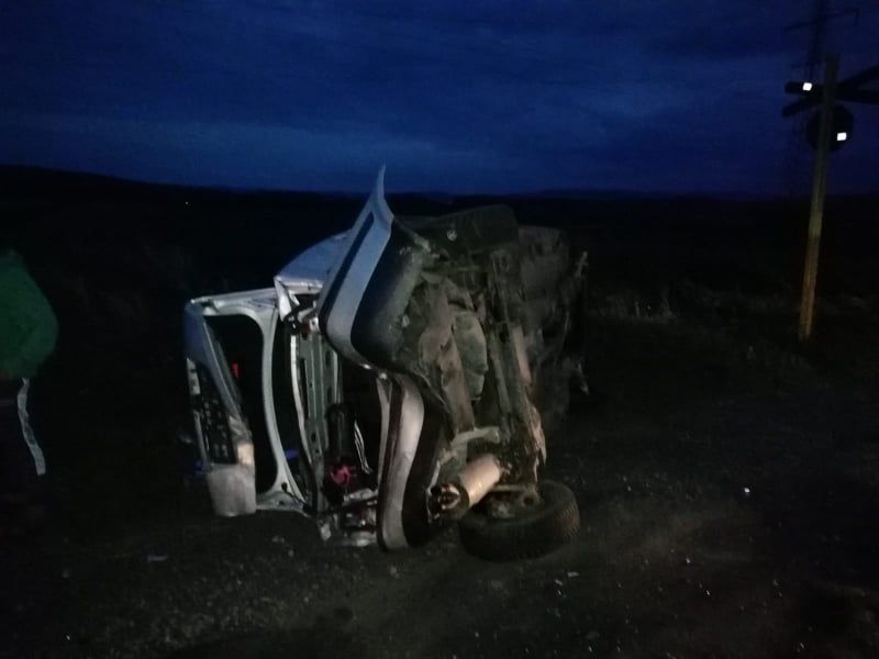 Accident rutier cu cinci răniți pe raza localității Gălănești, în urma coliziunii dintre două autoturisme FOTO