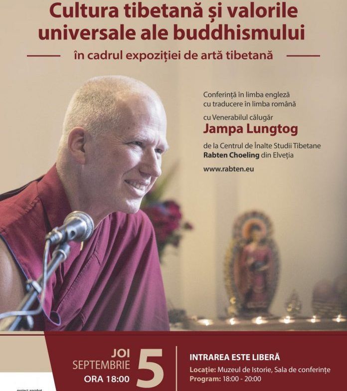 Conferința "Cultura tibetană și valorile universale ale buddhismului”, la Muzeul de Istorie