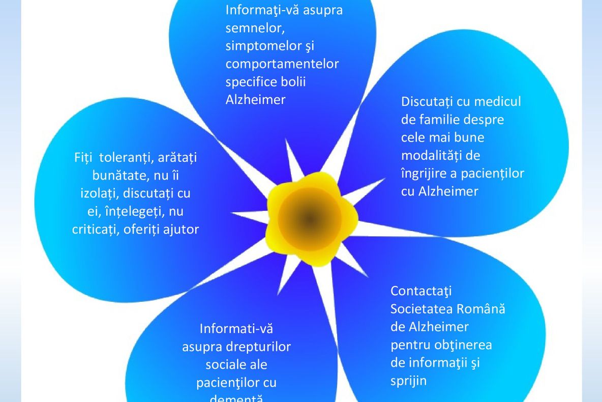 DSP Suceava va marca Ziua Mondială de Luptă Împotriva Maladiei Alzheimer