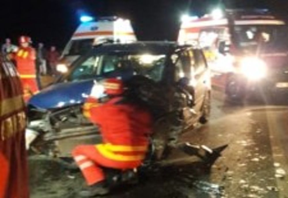 Accident rutier cu cinci victime, printre care trei minori, la Dărmănești FOTO
