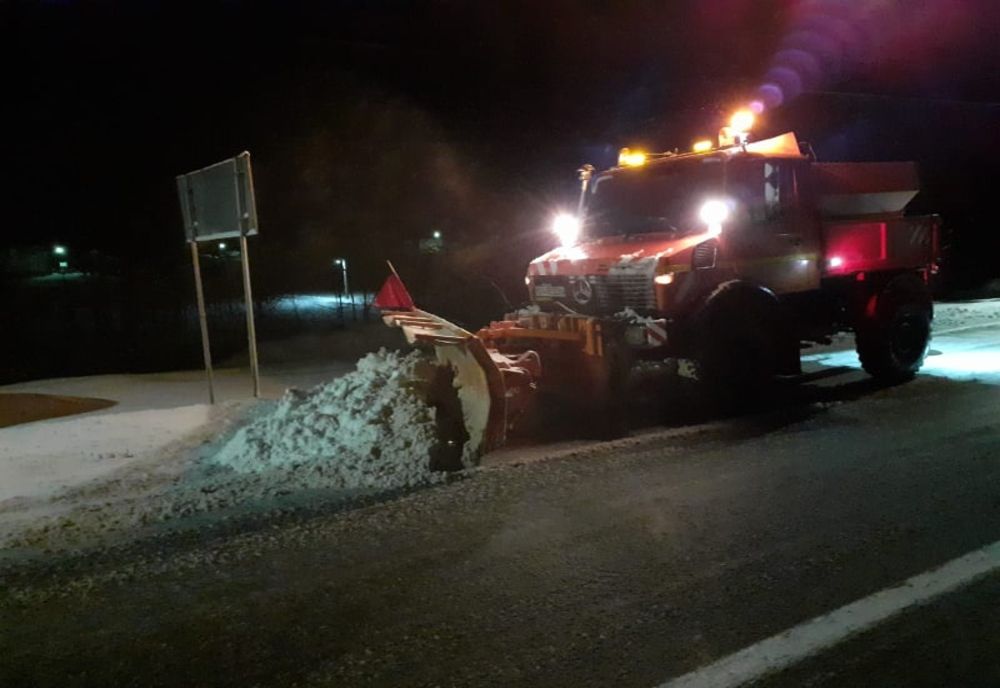 Circulație rutieră fără probleme deosebite în zona de munte a județului Suceava