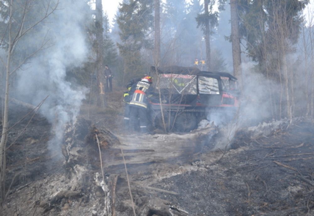 Incendii în mai multe localități din județul Suceava VIDEO