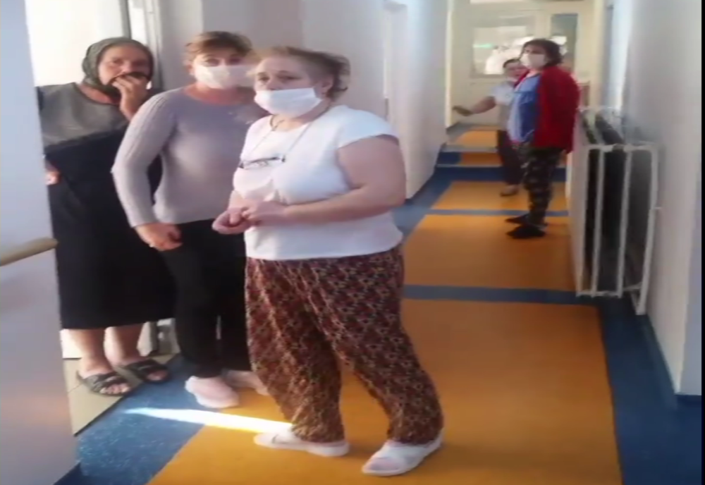 Strigăt disperat al unor pacienți infectați cu COVID 19, care se simt abandonați în spital VIDEO