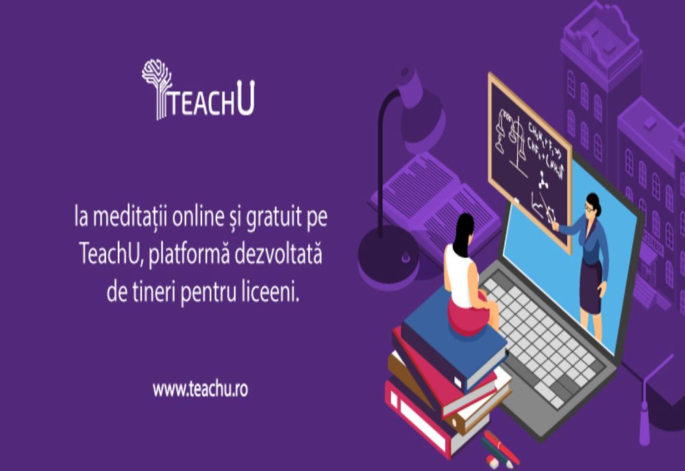O echipă de tineri lansează TeachU, prima platformă de meditații gratuite din România