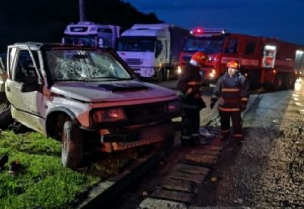 Accident rutier grav la ieșire din Gura Humorului. O persoană și-a pierdut viața FOTO