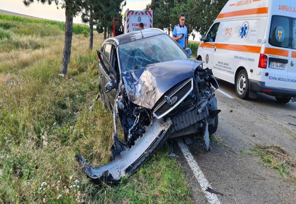 Accident rutier cu victime în localitatea Salcea