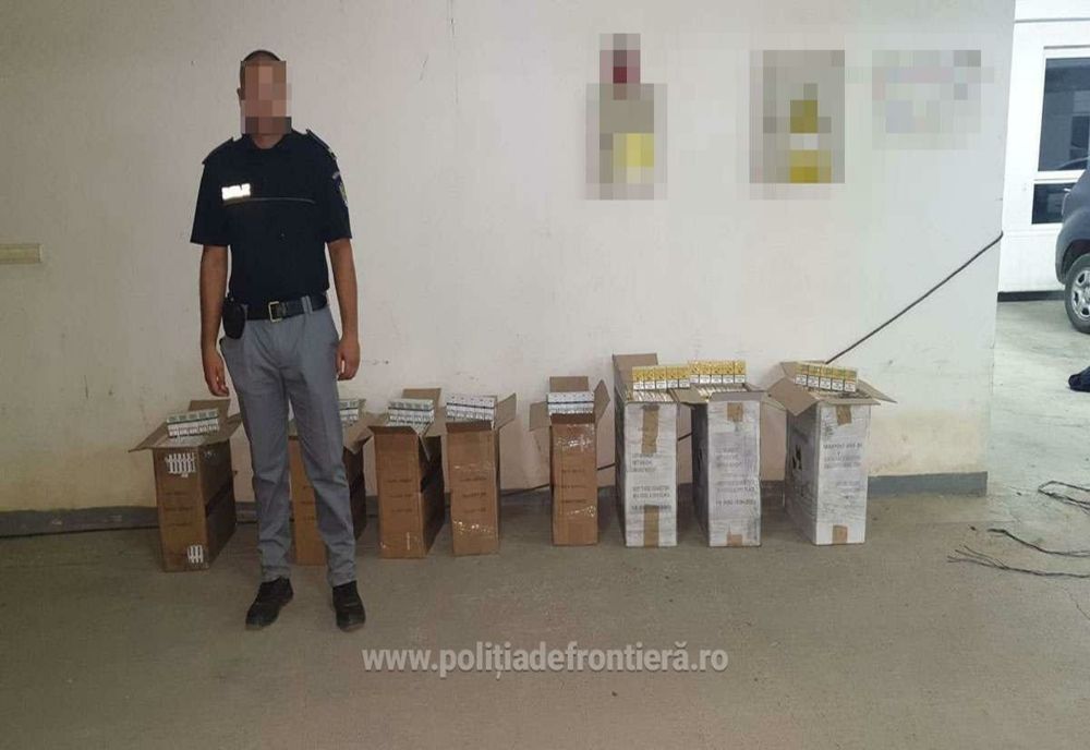 Ucrainian, prins la vamă cu țigări de contrabandă