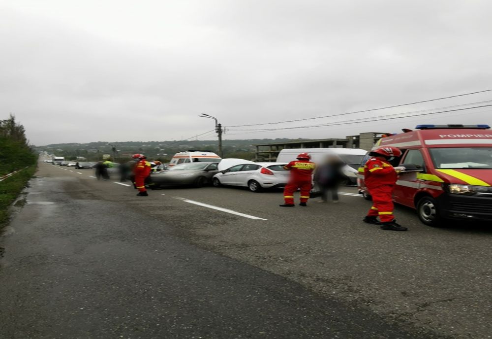Accident rutier la intrare în Fălticeni (ULTIMĂ ORĂ)