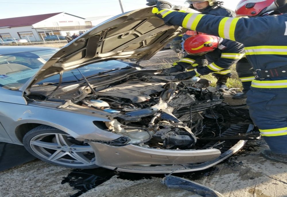 Accident în Marginea (FOTO)