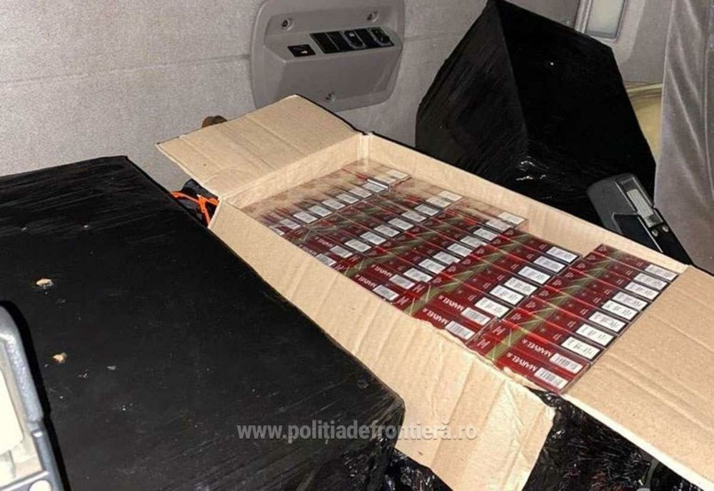 Cinci ani nu mai poate intra în România după ce a fost prins cu țigări de contrabandă