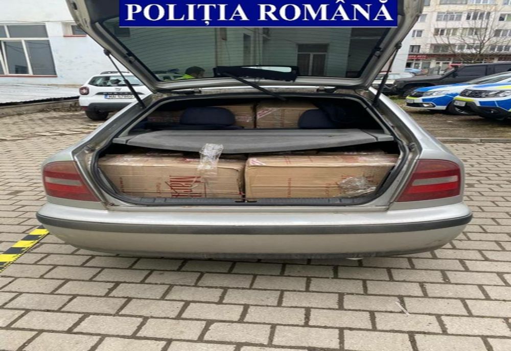 Hunedorean prins cu  7500 pachete de țigări  de contrabandă