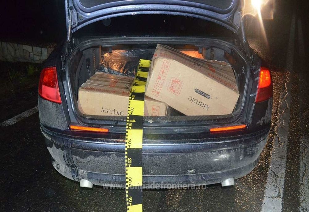 Urmăriri în trafic, focuri de armă și peste 8.000 pachete cu țigări de contrabandă confiscate (FOTO/VIDEO)