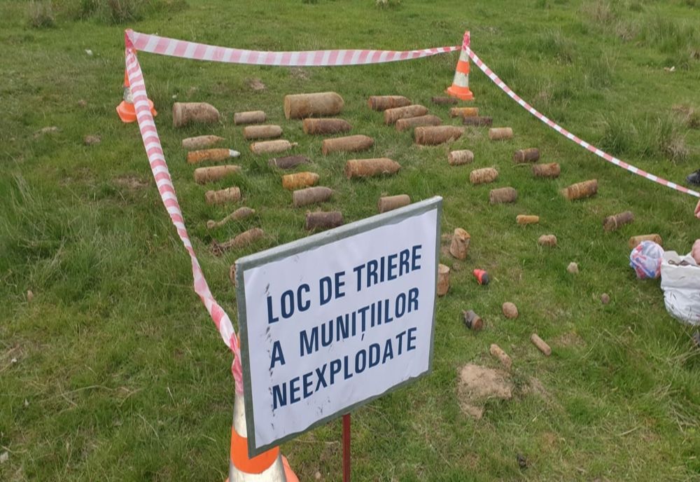 405 de elemente de muniţie, distruse în poligonul Bogata (FOTO/VIDEO)