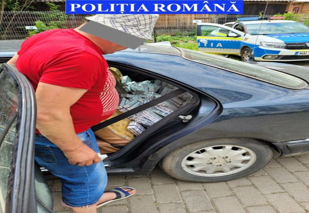 Reținut pentru contrabandă cu țigări! Cum a fost prins bărbatul