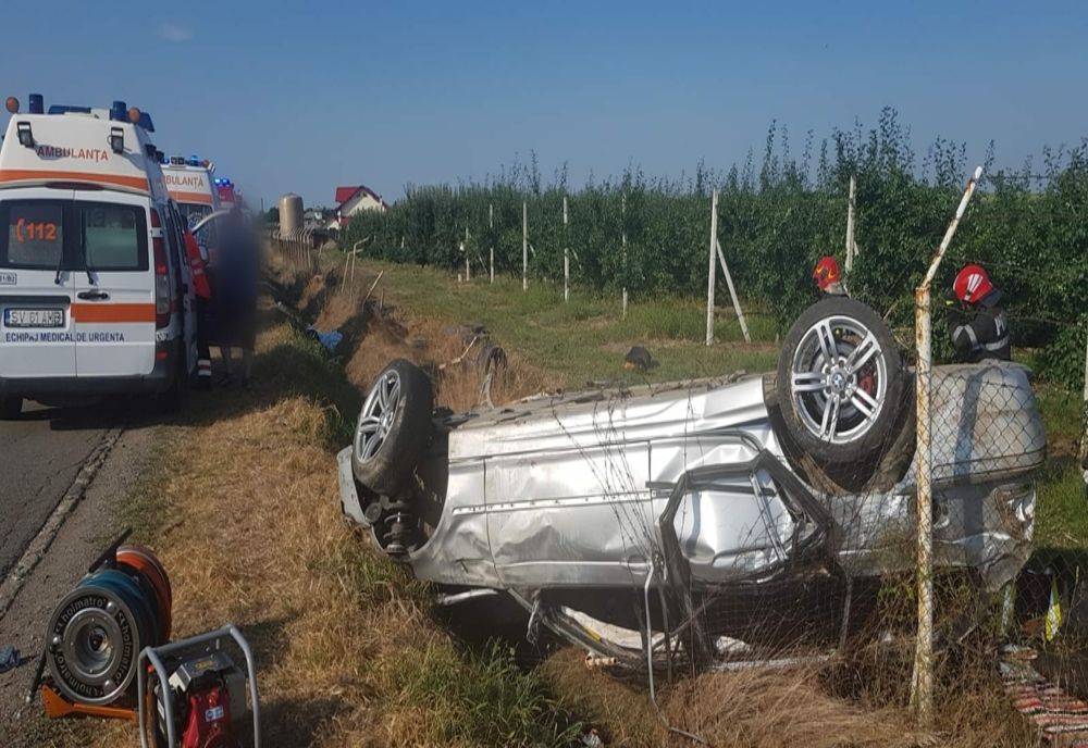 Accident rutier cu victime la Dumbrava
