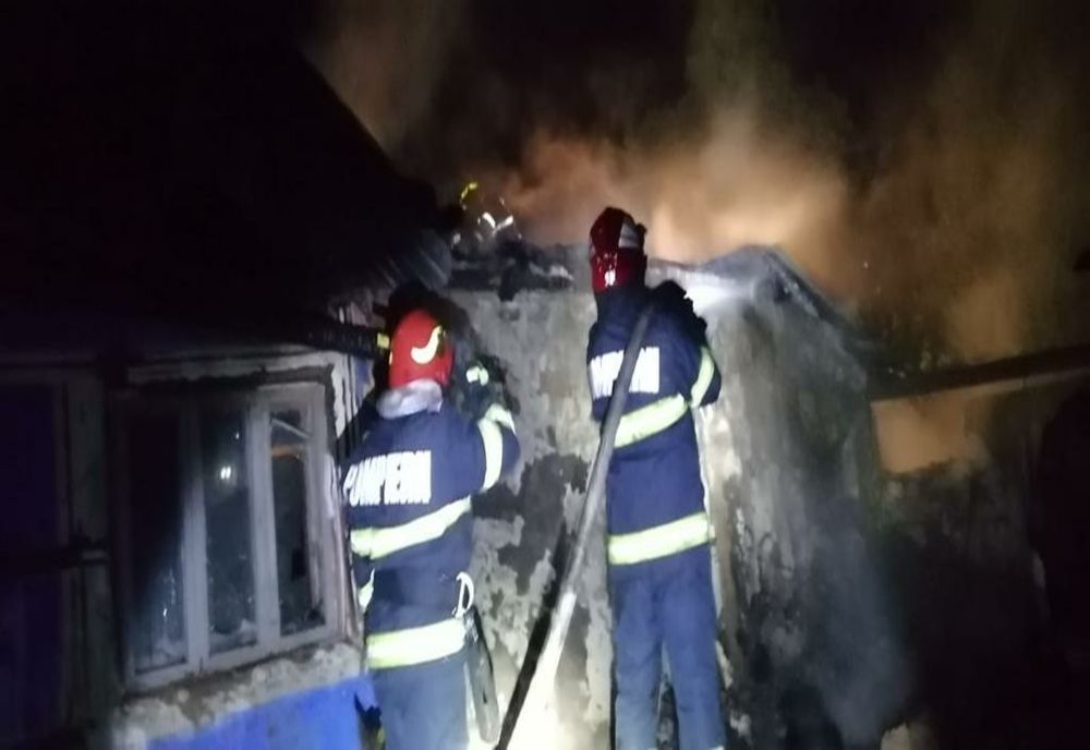 Incendiu la o gospodărie din Viișoara