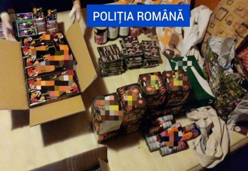 Aproape 20.000 articole pirotehnice, confiscate de polițiști