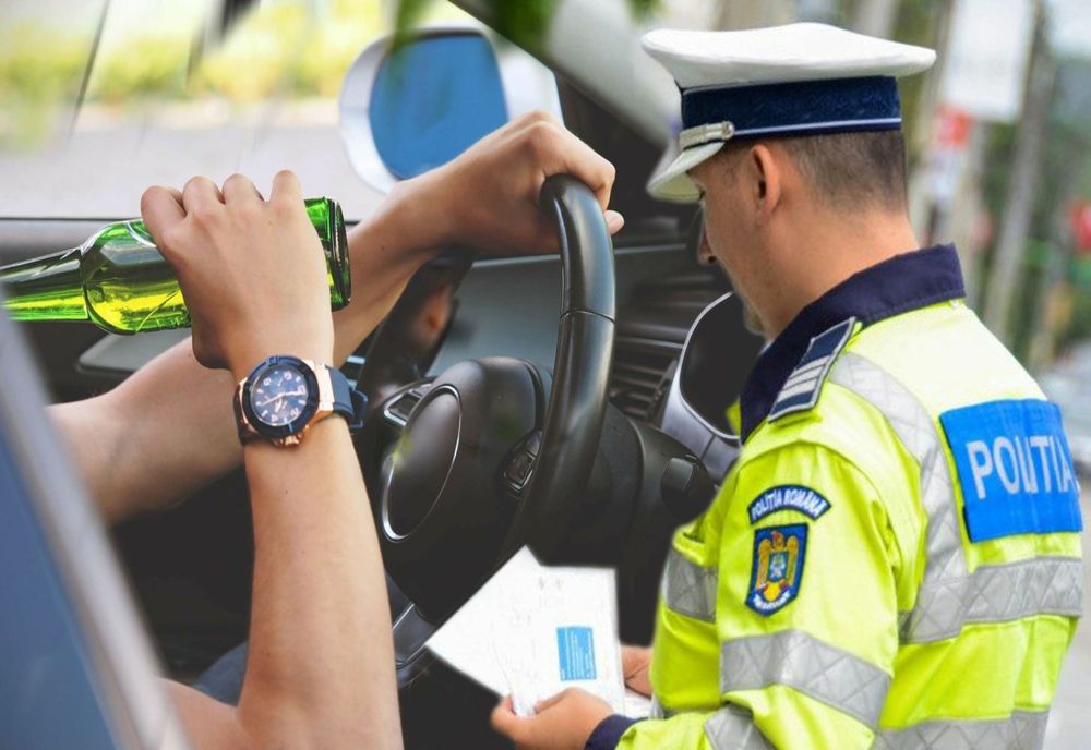 S-a urcat beat la volan de la prima oră