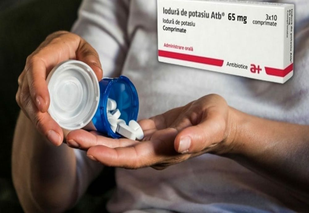 Distribuirea pastilelor de iodură de potasiu va fi făcută în a doua parte a lunii aprilie