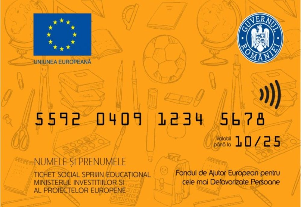 MIPE a virat ajutoarele de 500 lei pentru rechizite și îmbrăcăminte pe cardurile preșcolarilor și elevilor