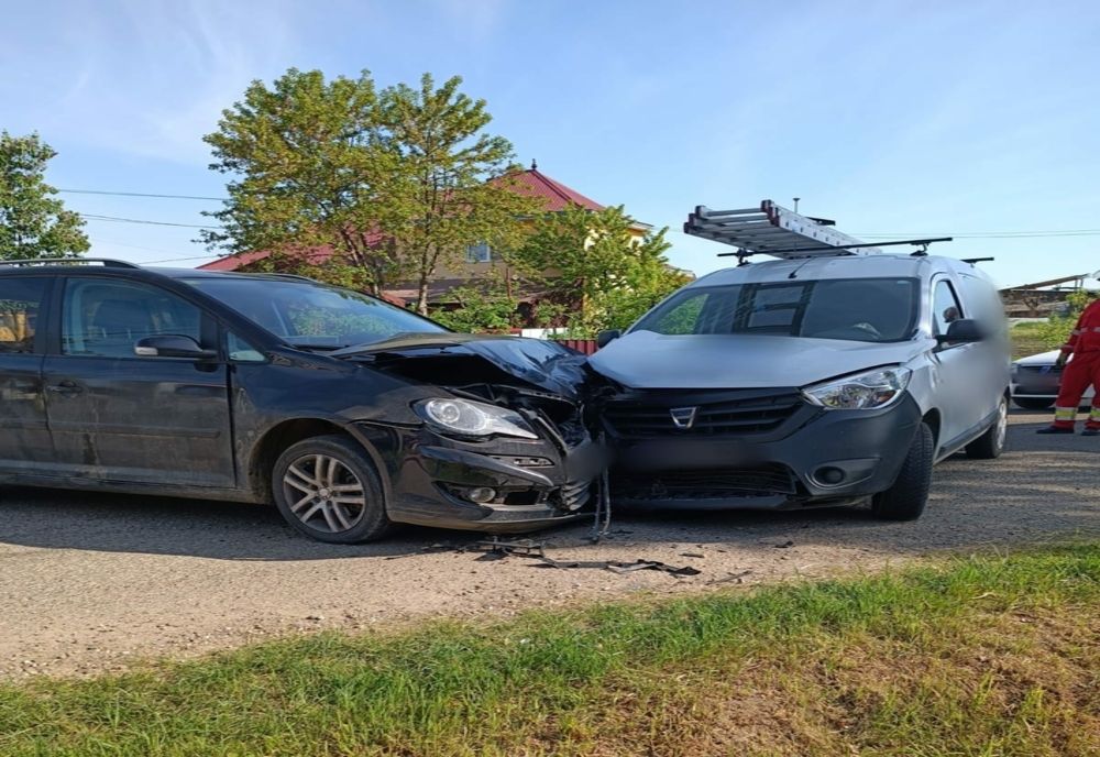 Accident pe un drum din Suceava- FOTO
