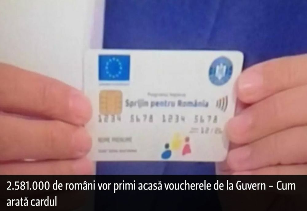 2.581.000 de români vor primi acasă voucherele de la Guvern