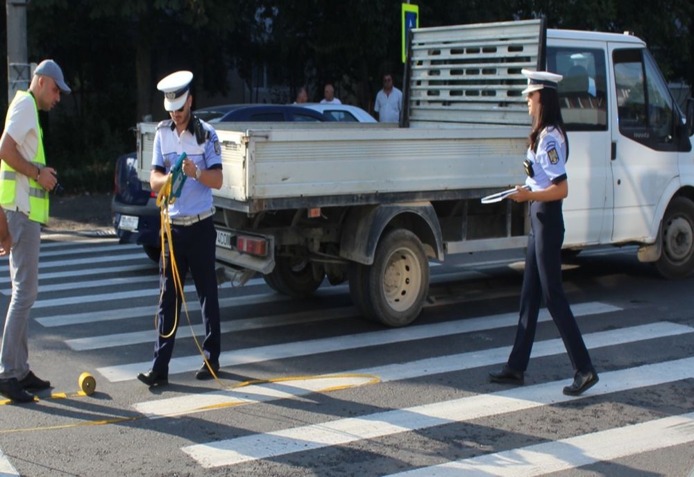 Copil accidentat pe trecerea pentru pietoni