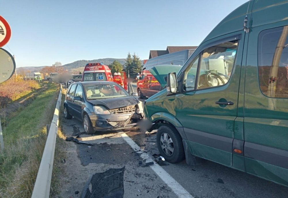 Accident rutier cu trei victime pe raza localității Frasin