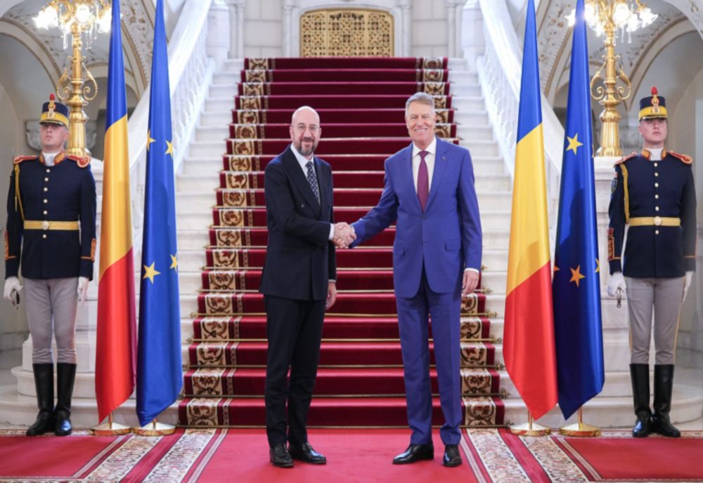 Președintele CE, Charles Michel, după întâlnirea cu Klaus Iohannis: „România îndeplinește toate condițiile și vom cotinua să luptăm pentru aderare”