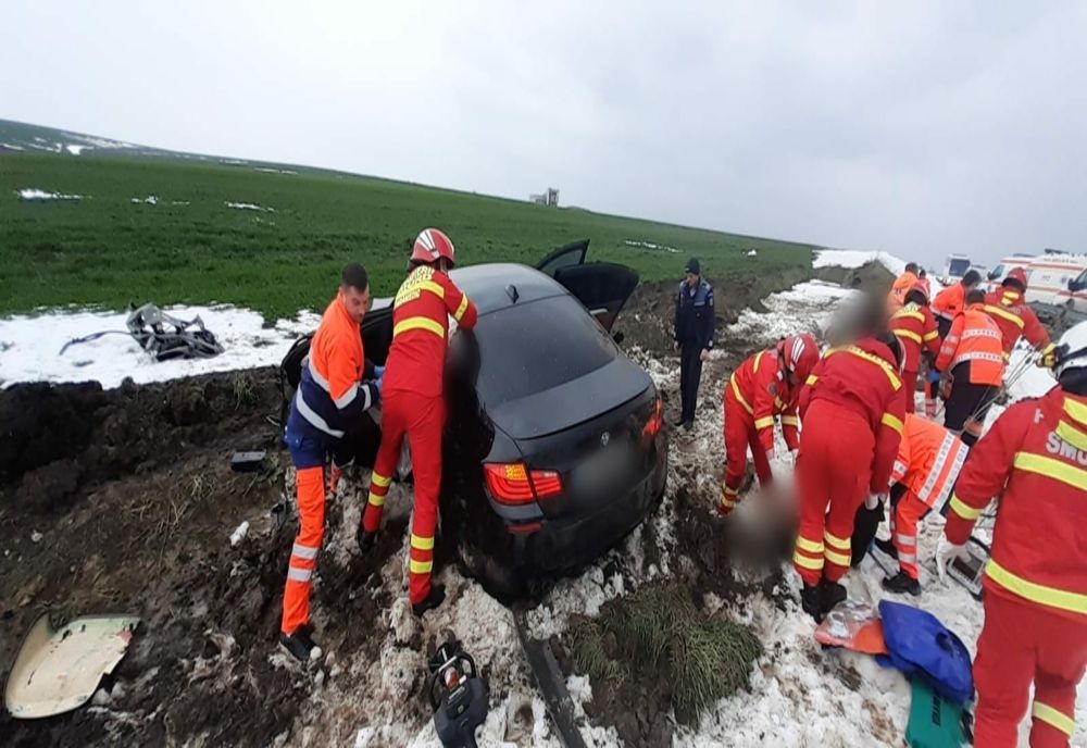 Accident rutier cu victime în zona „Zidul morții”. Un tânăr de 20 de ani, a decedat pe loc